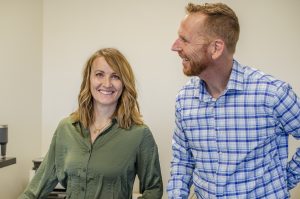 Dr. John and Szabina Steffens